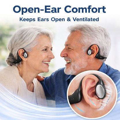 🌎Ends Today: 83% OFF!⏰👂Revitalize your ears again💖 💥 LIMITED TIME OFFER!🔥Bone Conduction Smart Hearing Aid Bluetooth Earphones