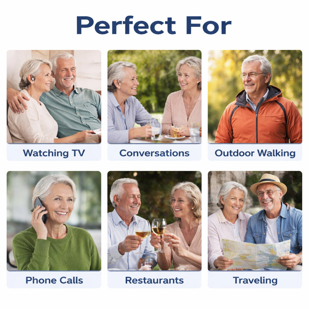 🌎Ends Today: 83% OFF!⏰👂Revitalize your ears again💖 💥 LIMITED TIME OFFER!🔥Bone Conduction Smart Hearing Aid Bluetooth Earphones