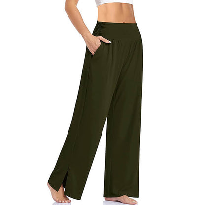 Women's Wide Leg Casual Loose Yoga Sweatpants~Buy 2 Automatic 10% Off & Free Shipping??