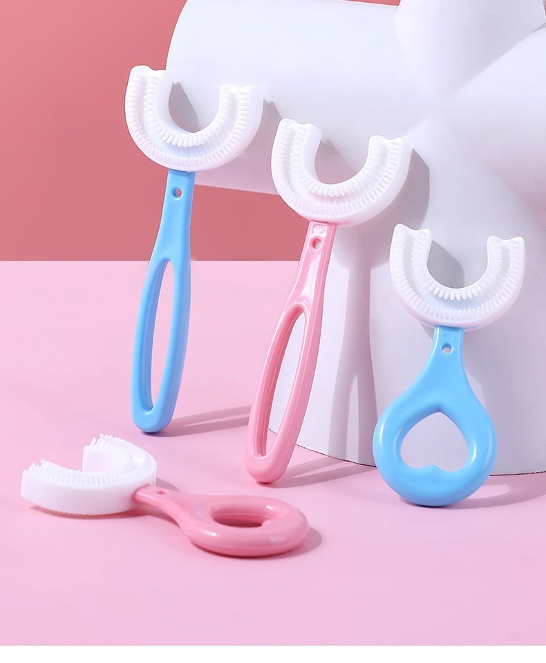 ??All Rounded Children U-Shape Toothbrush??