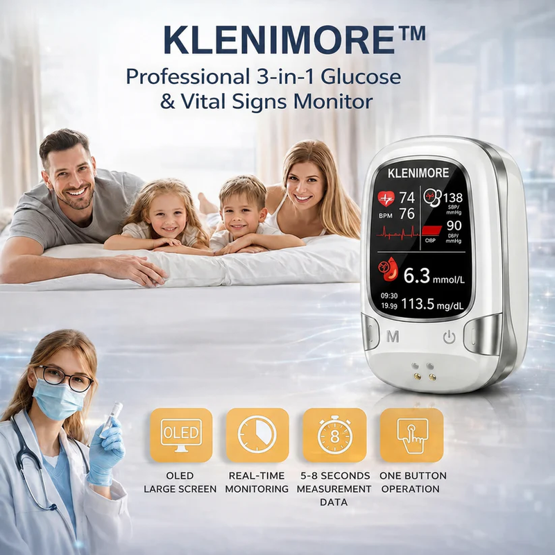 Large screen home wellness monitor