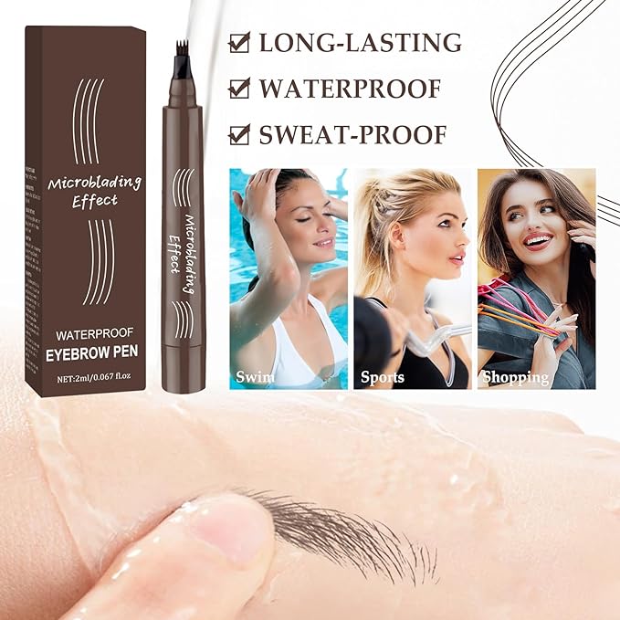 ?Buy 1 Get 1 Free !!!??2025 Upgraded Natural Brows Eyebrow Pen