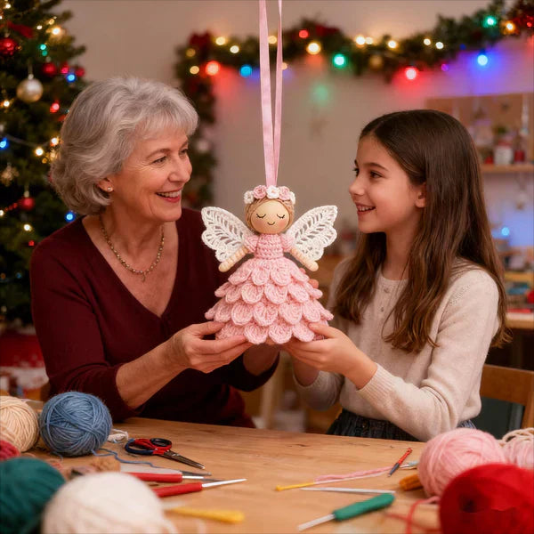 Last day of sale 50% OFF🎁Crochet your own angel - complete craft kit