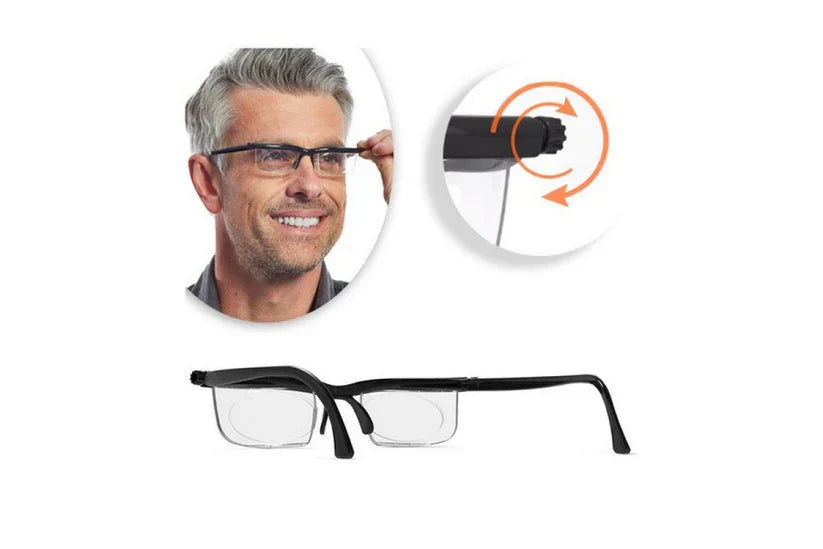Adjustable Focus Glasses for Near and Far Sight 🔥Final 3 hours 60% off