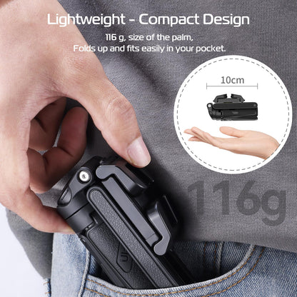 2025 NEW SALE - 49% OFF~Extendable Grip Phone Tripod with Detachable Remote (Pocket Size)