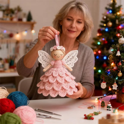 Last day of sale 50% OFF🎁Crochet your own angel - complete craft kit