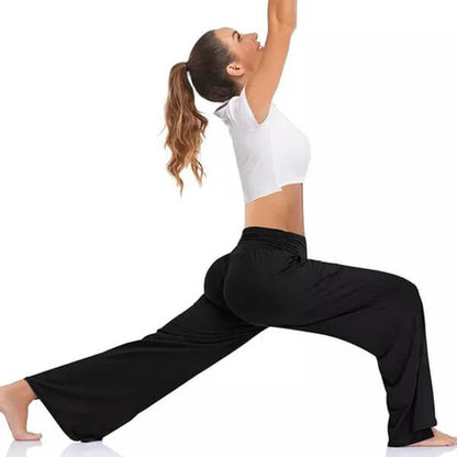 Women's Wide Leg Casual Loose Yoga Sweatpants~Buy 2 Automatic 10% Off & Free Shipping??