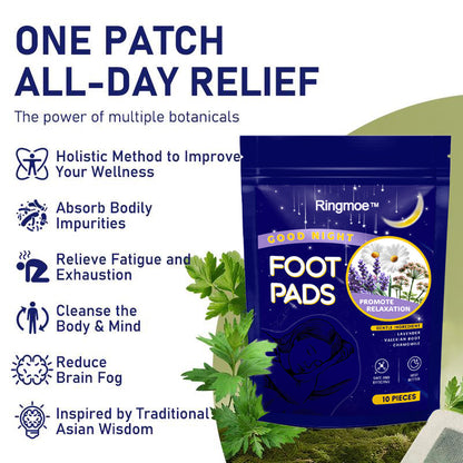 🔥Hot Sale🔥🌙 Body Care Foot Patches, Nighttime Soothing Care 👣✨