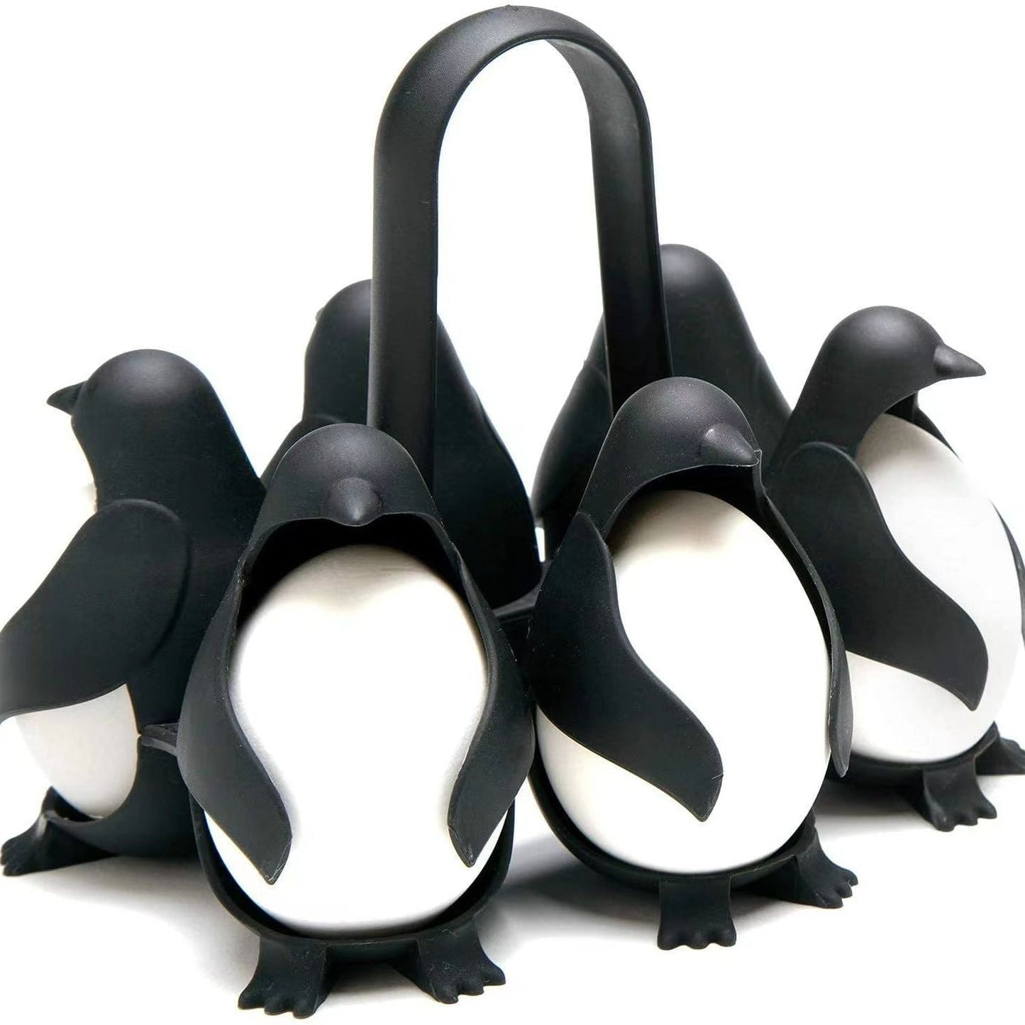 🔥 GREAT DEAL! 🔥Save $ 3 | 🐧Cute Penguin Egg Cooker - 6-Egg Capacity