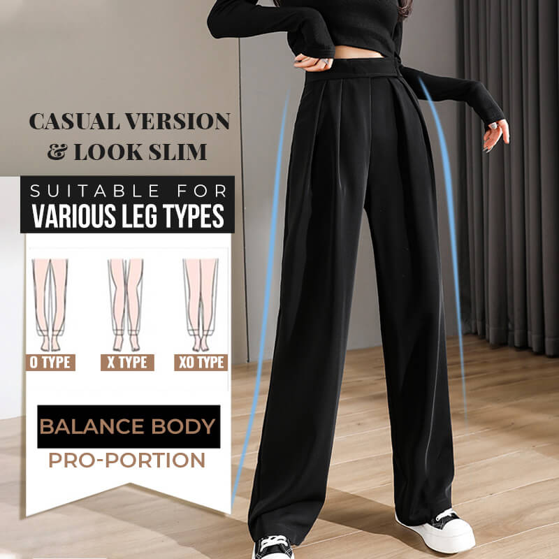 Women's Wide Leg Long Pants??Buy 2 Automatic 10% Off & Free Shipping??