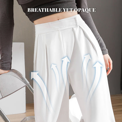 Women's Wide Leg Long Pants??Buy 2 Automatic 10% Off & Free Shipping??