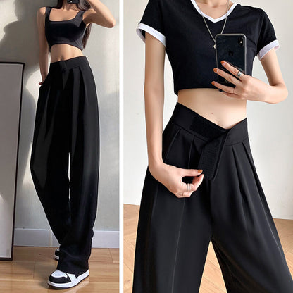 Women's Wide Leg Long Pants??Buy 2 Automatic 10% Off & Free Shipping??