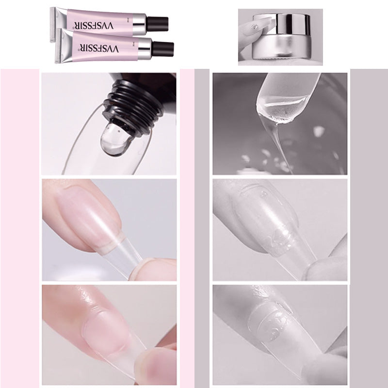 ??30% OFF??Magic Solid Nail Glue Kit 3-In-1 Nail Art Kits