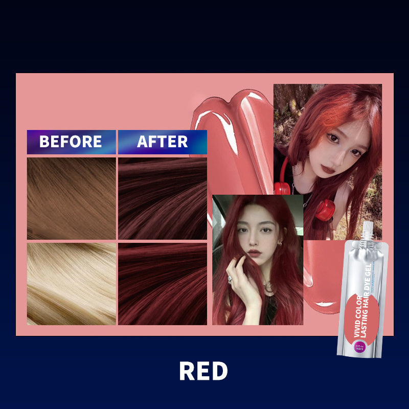 Vivid Color Lasting Hair Dye Gel