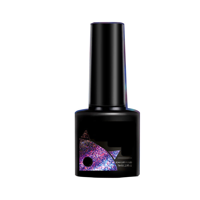 ??Christmas Gift idea 49%OFF??Glitter Rainbow Cat Eye Gel Nail Polish
