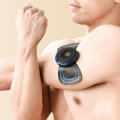 ??Hot Sale??Portable Massager with 8 Modes and LCD Screen - Mini Muscle Stimulator for Pain Relief