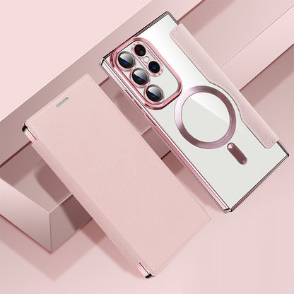 ??Hot Sale 49% OFF?2024 New Leather Textured Flip Phone Case For Samsung