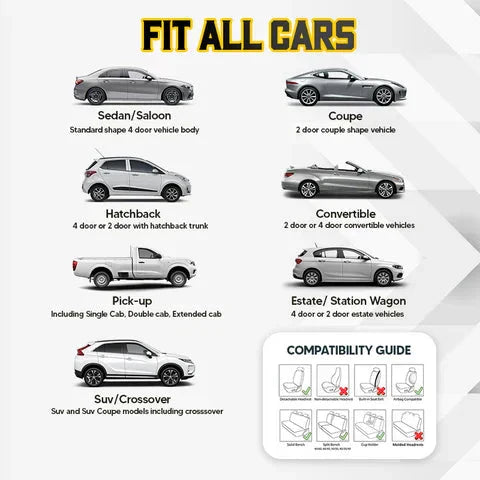 ??HOT SALE??Breathable and non-slip cotton car seat covers??