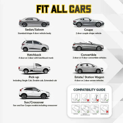 ??HOT SALE??Breathable and non-slip cotton car seat covers??