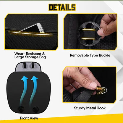 ??HOT SALE??Breathable and non-slip cotton car seat covers??