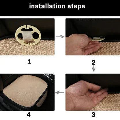 ??HOT SALE??Breathable and non-slip cotton car seat covers??