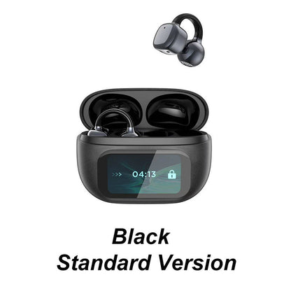 ??2025 HOT SALE????Ear Clip-on Smart Color Screen Intelligent Translation Headset??