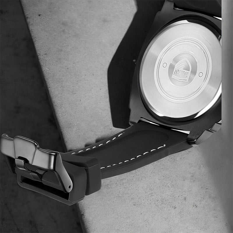 Men’s  Luminous Silicone Quartz Watch