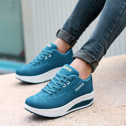 Women's Casual Fashion Breathable Thick Sole Sneakers