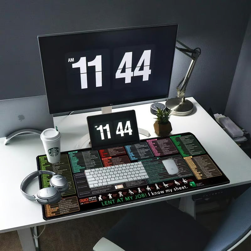 ??Limited time 50% off??Stain-Resistant Anti-Slip Shortcut Desk Pad for Office