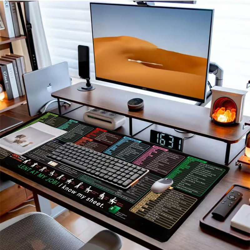 ??Limited time 50% off??Stain-Resistant Anti-Slip Shortcut Desk Pad for Office