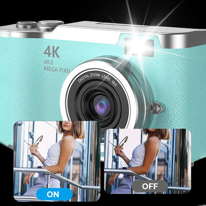 ??4K HD Flip-Screen Digital Camera??