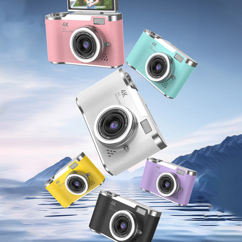??4K HD Flip-Screen Digital Camera??