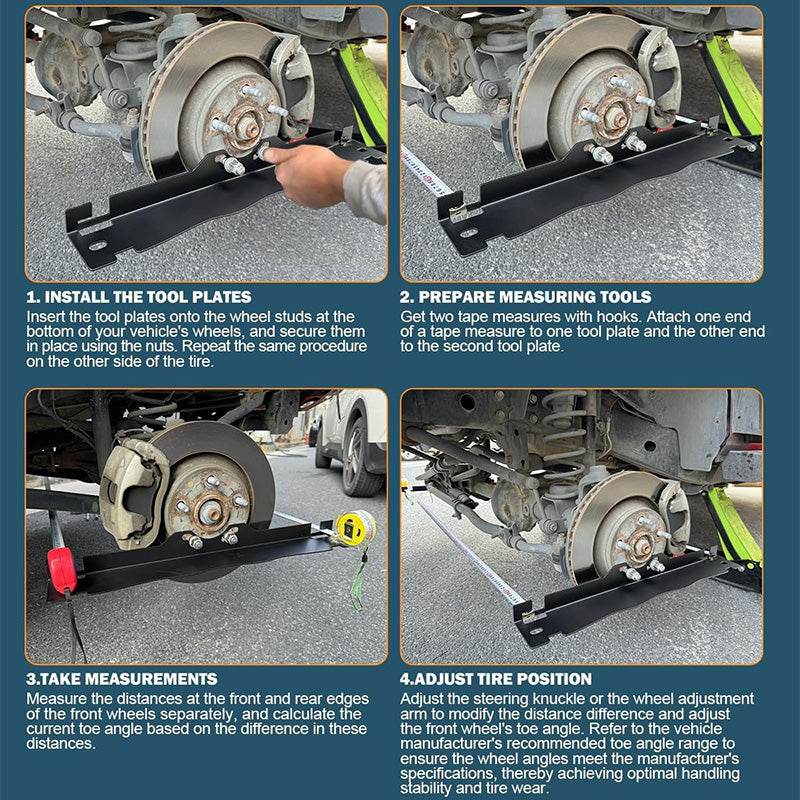 ??2025 Hot Sale??Stainless Steel Wheel Alignment Tool Plate£¨50% OFF£©