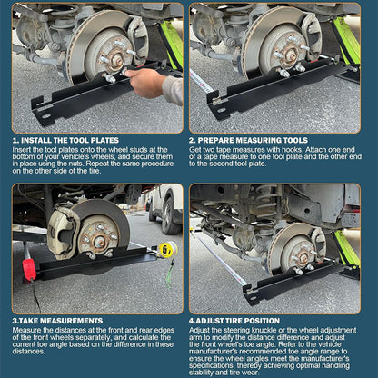 ??2025 Hot Sale??Stainless Steel Wheel Alignment Tool Plate£¨50% OFF£©