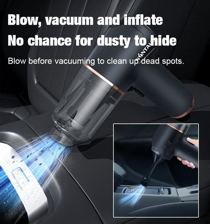 ??Blow, Vacuum and Inflate all-in-one Cordless Vacuum Cleaner for Home and Car