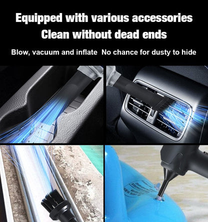 ??Blow, Vacuum and Inflate all-in-one Cordless Vacuum Cleaner for Home and Car