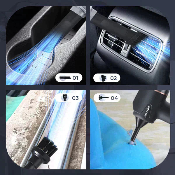 ??Blow, Vacuum and Inflate all-in-one Cordless Vacuum Cleaner for Home and Car