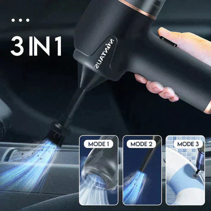 ??Blow, Vacuum and Inflate all-in-one Cordless Vacuum Cleaner for Home and Car