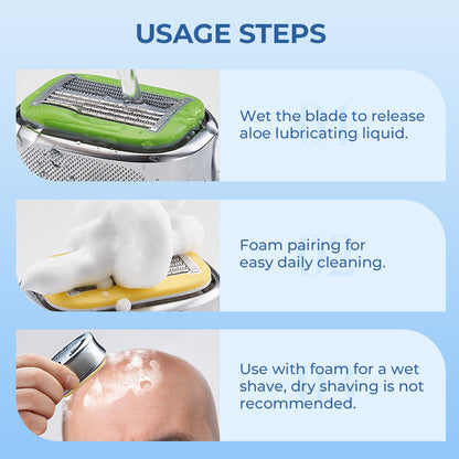 ?? Manual Shaving Tool for Bald Heads