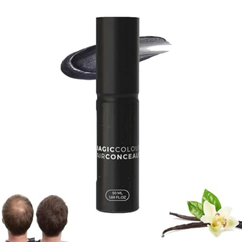 Scalp concealer for fuller, natural looking hair